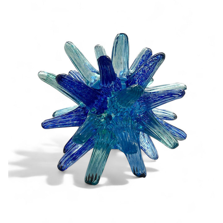 Sea Urchin Sculpture - Cobalt