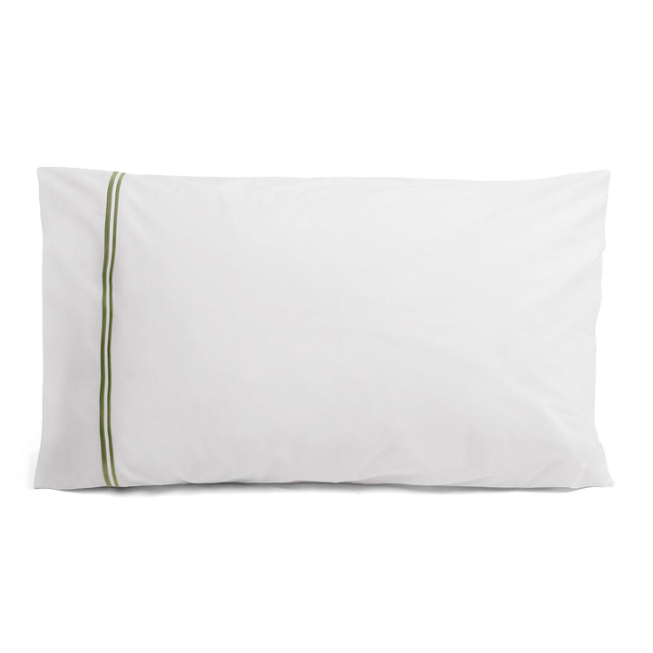 Seferî Flower Garden Standard Pillowcase - Green