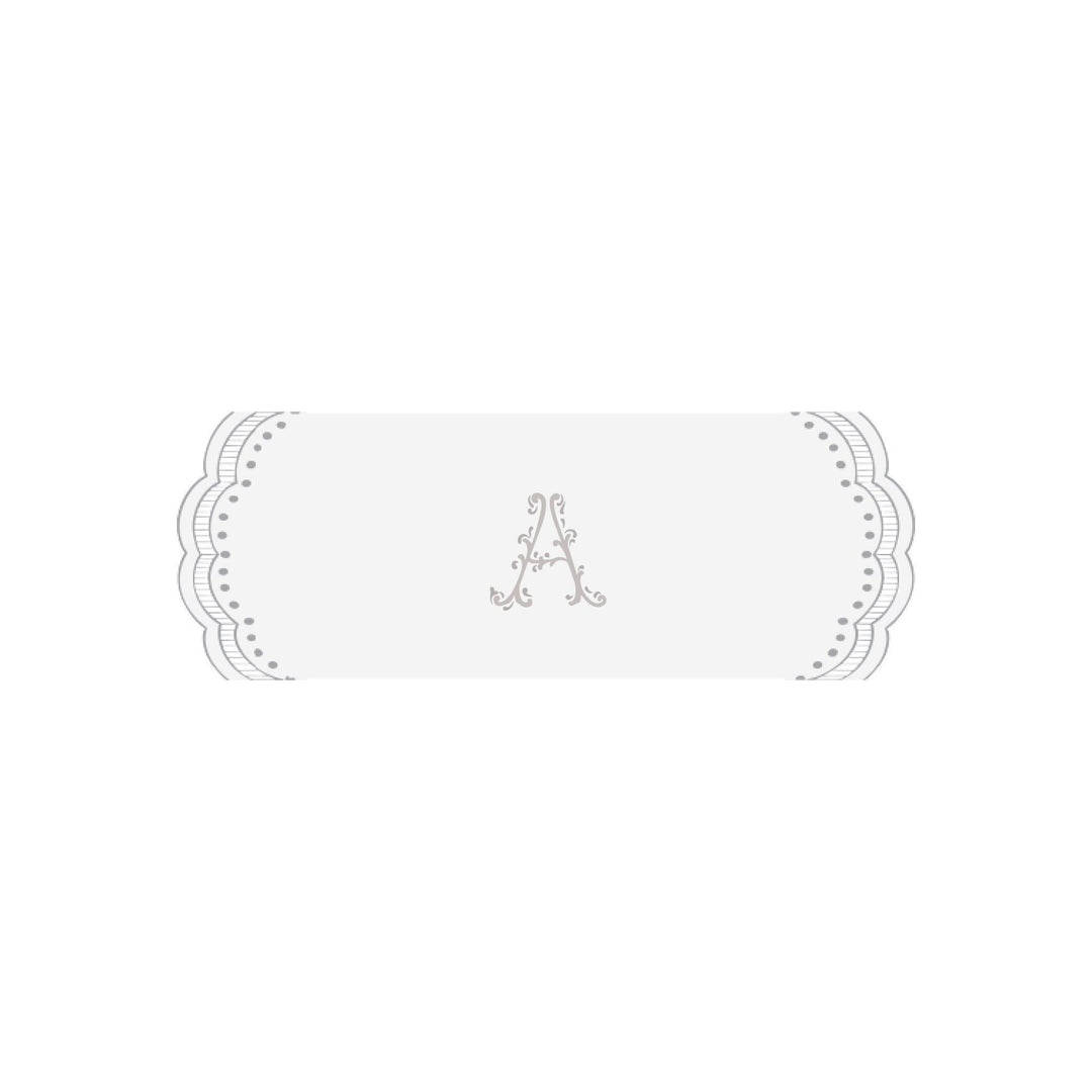 Seferî Heritage Bolster Cushion Cover with Monogram Embroidery