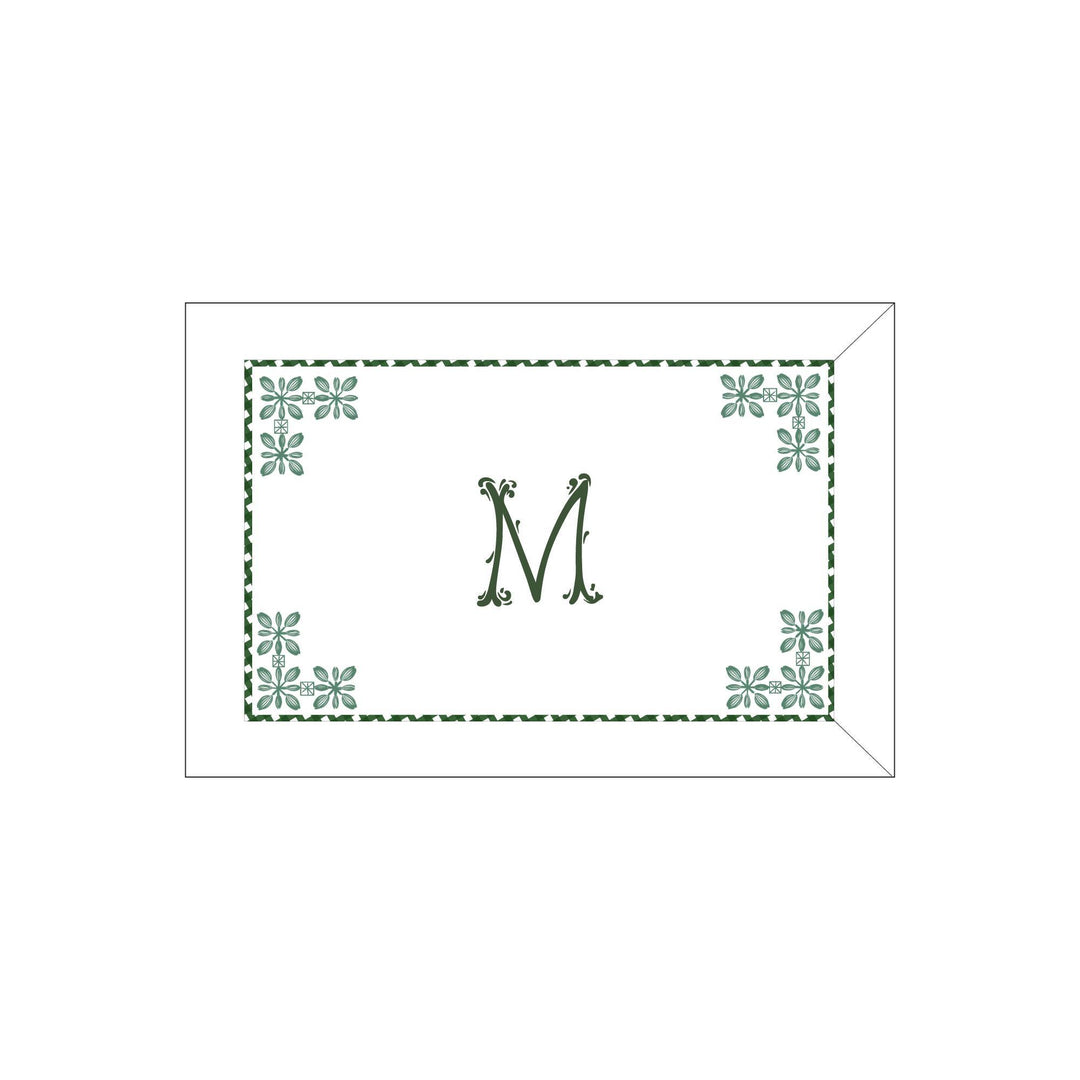 Seferî Flower Garden Boudoir Sham - Green