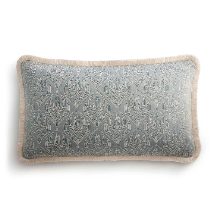 Lumina Jacquard Decorative Cushion Cover - Celadon/Cream