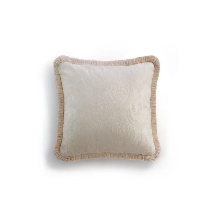 Lumina Jacquard Decorative Cushion - Off White