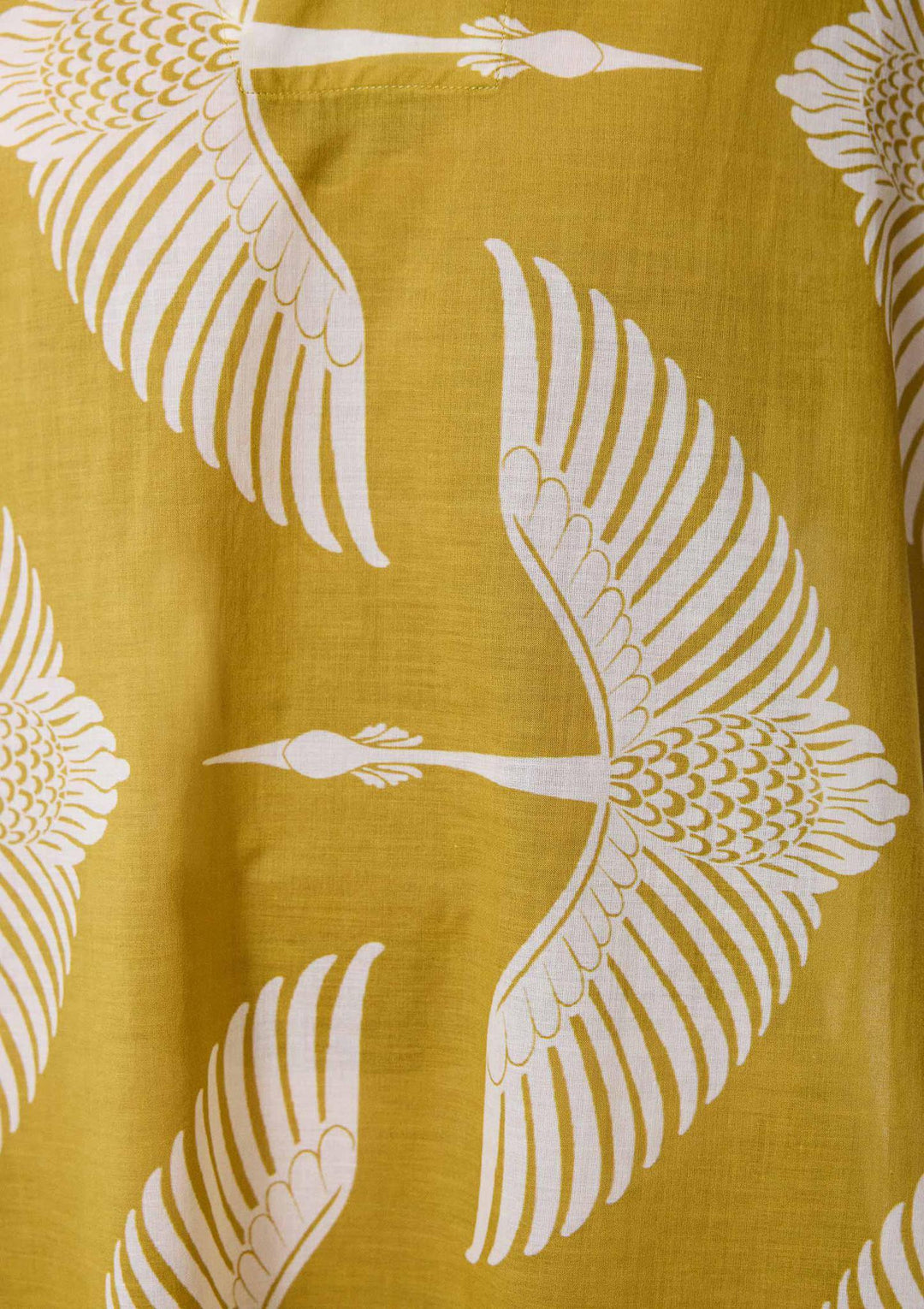 Wings Short Kaftan - Green