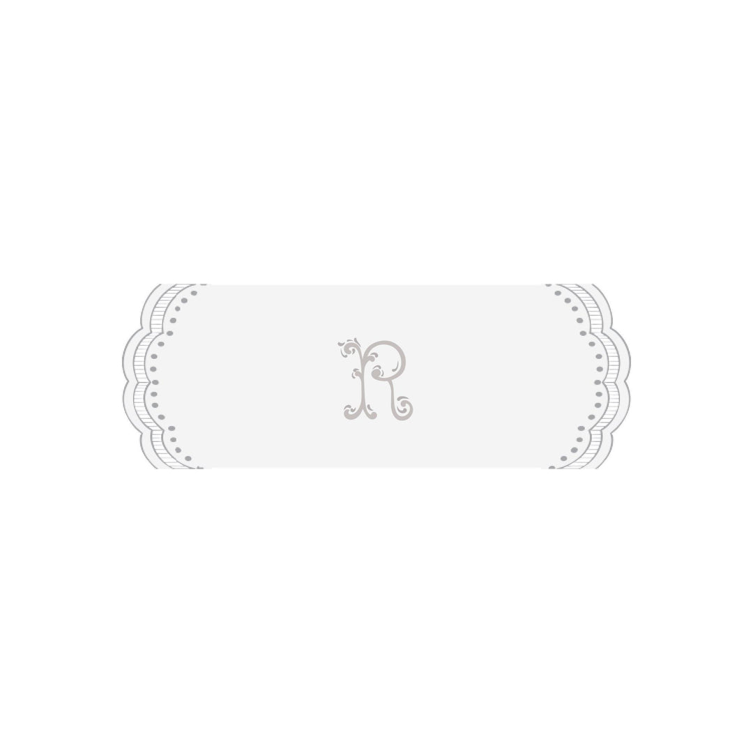 Seferî Heritage Bolster Cushion Cover with Monogram Embroidery