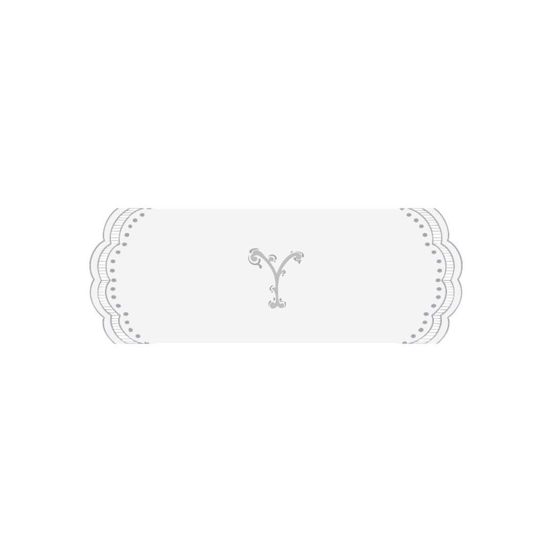 Seferî Heritage Bolster Cushion Cover with Monogram Embroidery