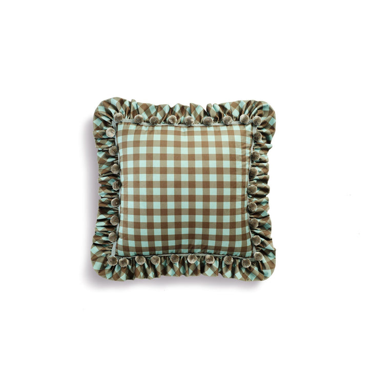 Seferî Crossroads Decorative Cushion - Green