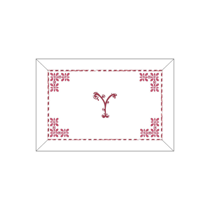 Seferî Flower Garden Boudoir Sham - Pink