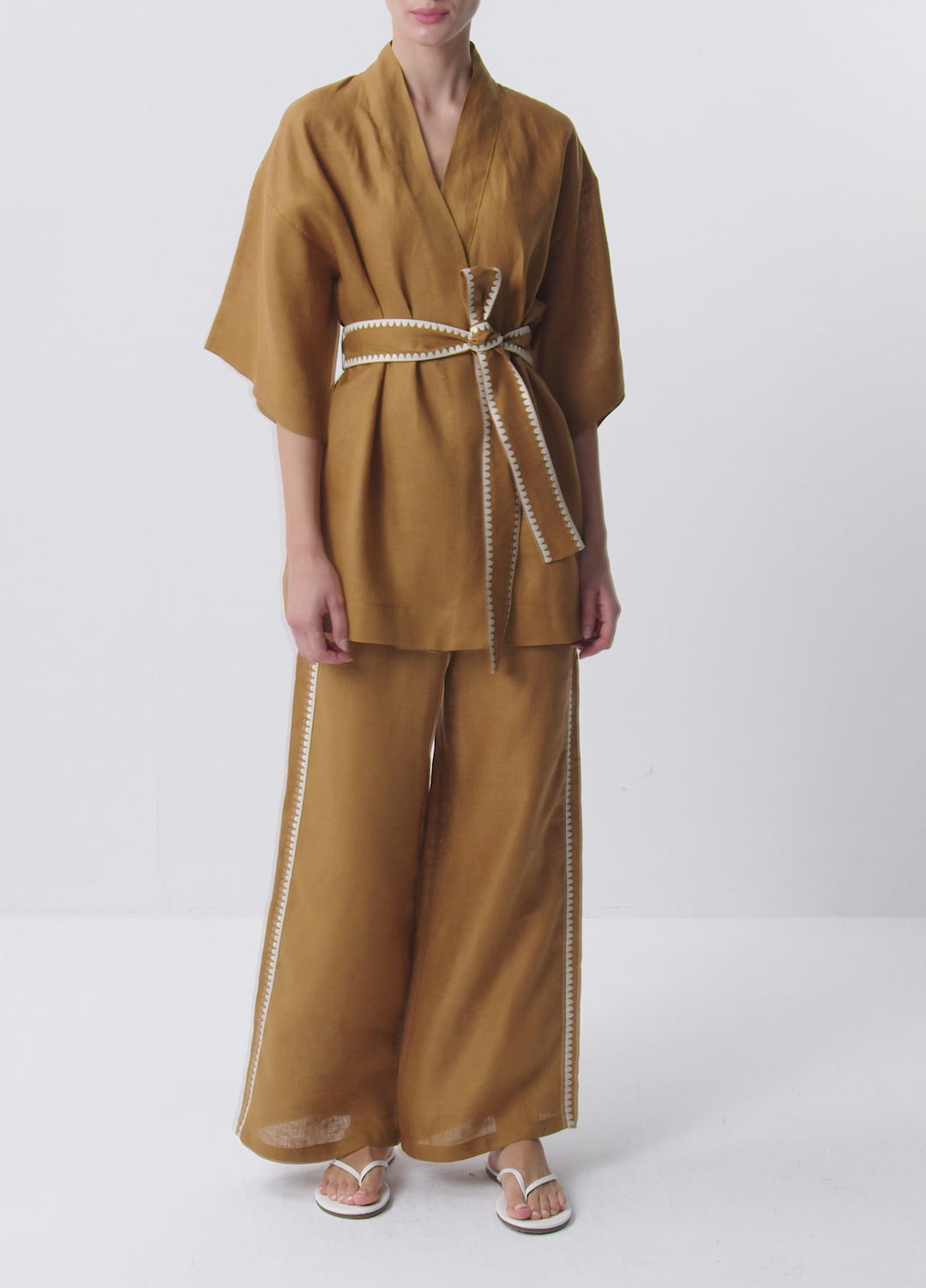 Marigold Kimono - Mustard