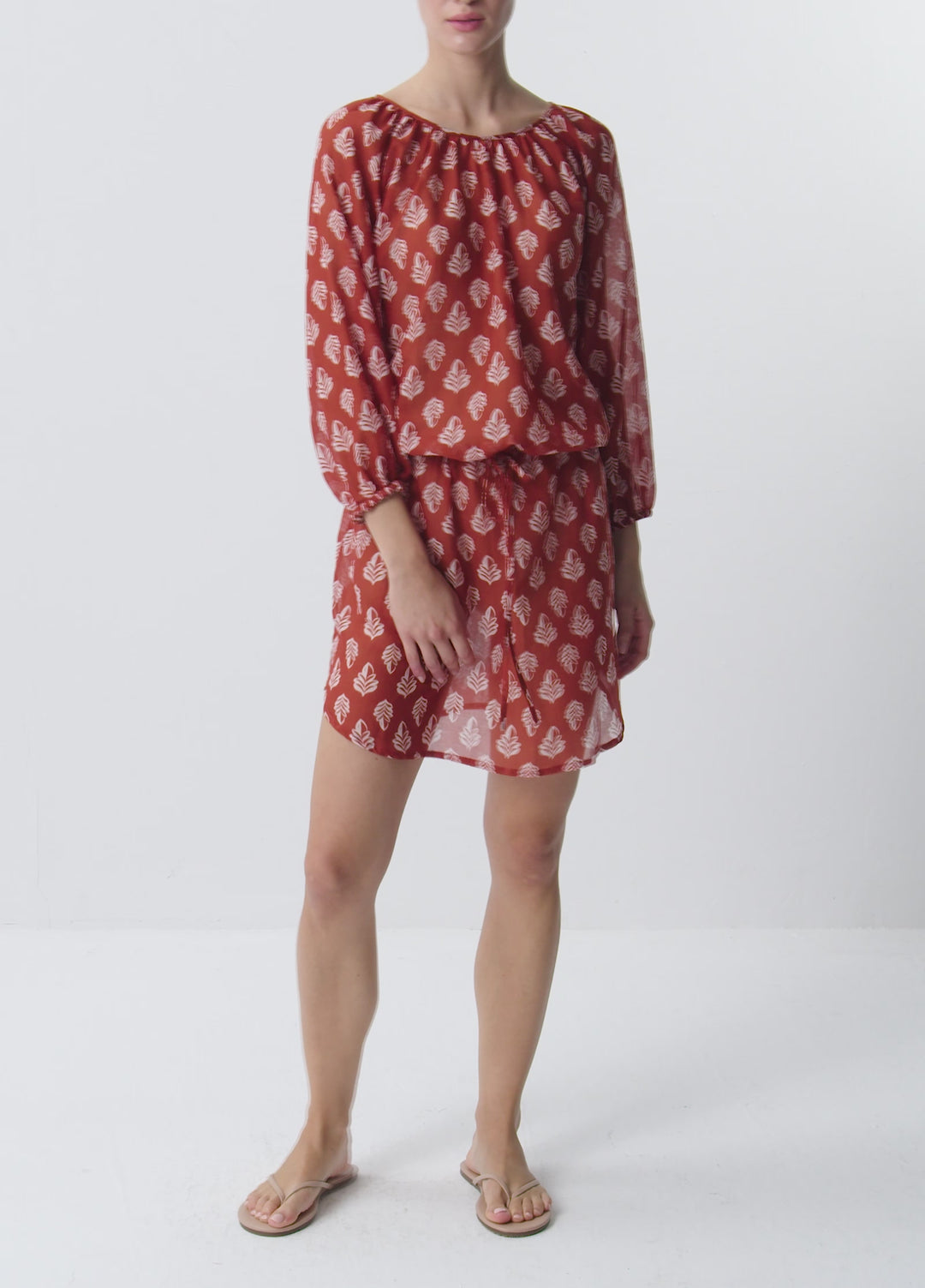 Leaf Short Tunic