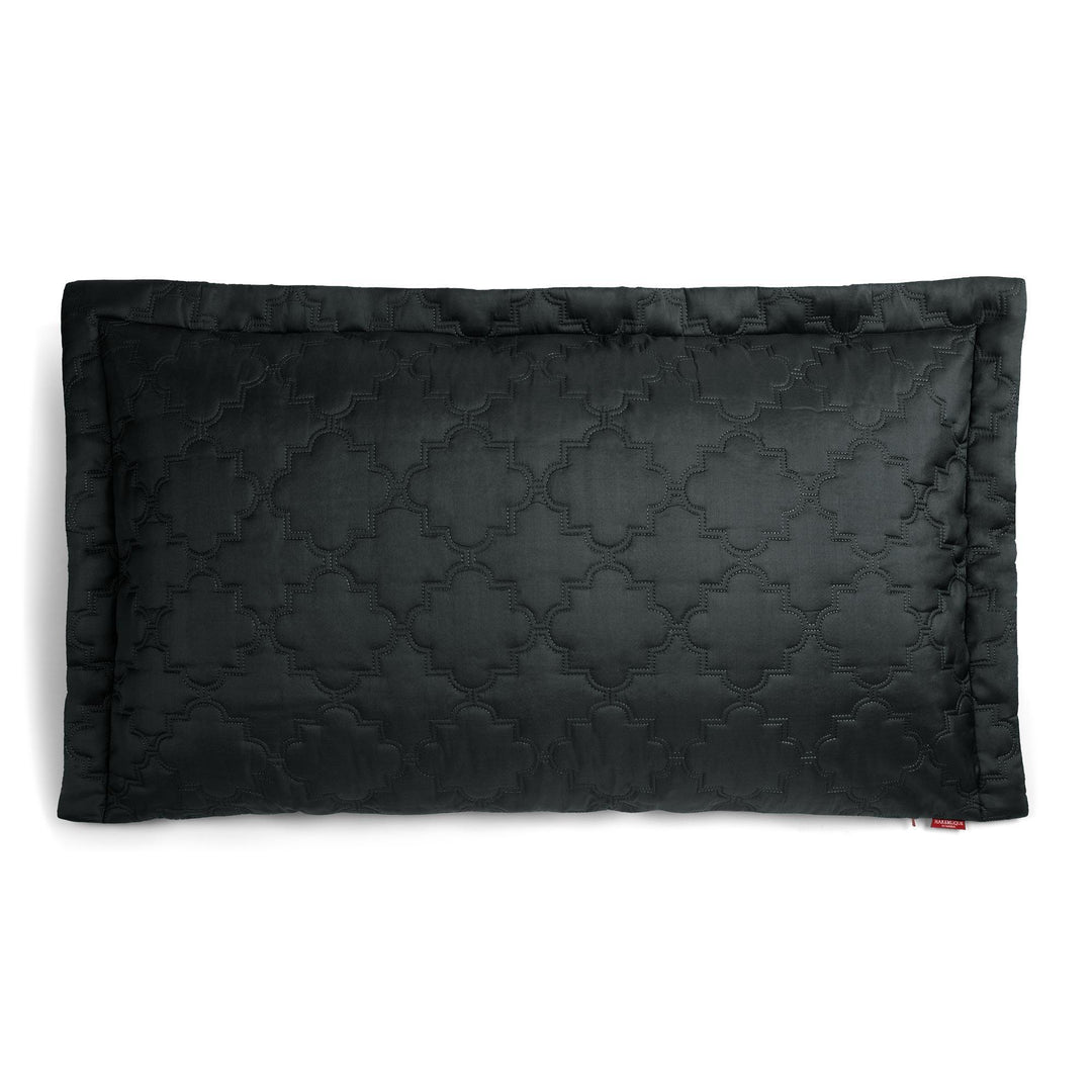 Fener Quilted Decorative Cushion Cover Black