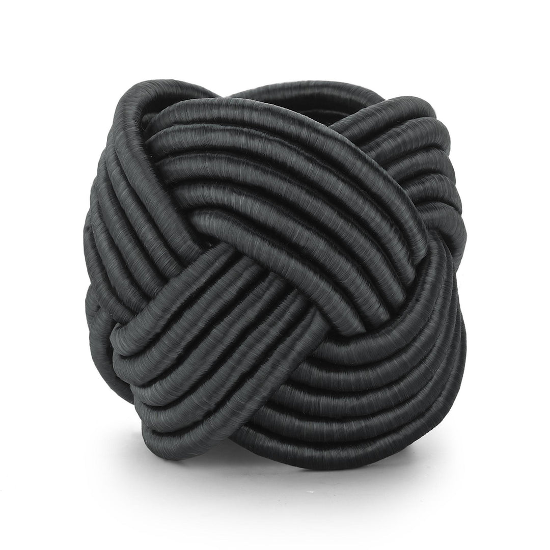 Twisted Knot Napkin Ring anthracite