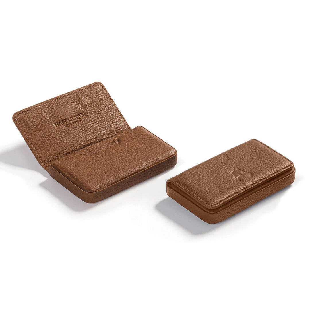 Business Card Case Brown