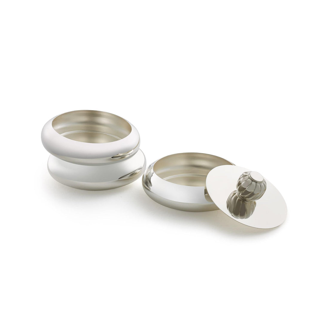 Silver 3 Piece Decorative Bowl Set - Small