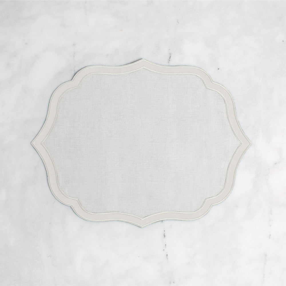 Taksim Placemat White - Creme