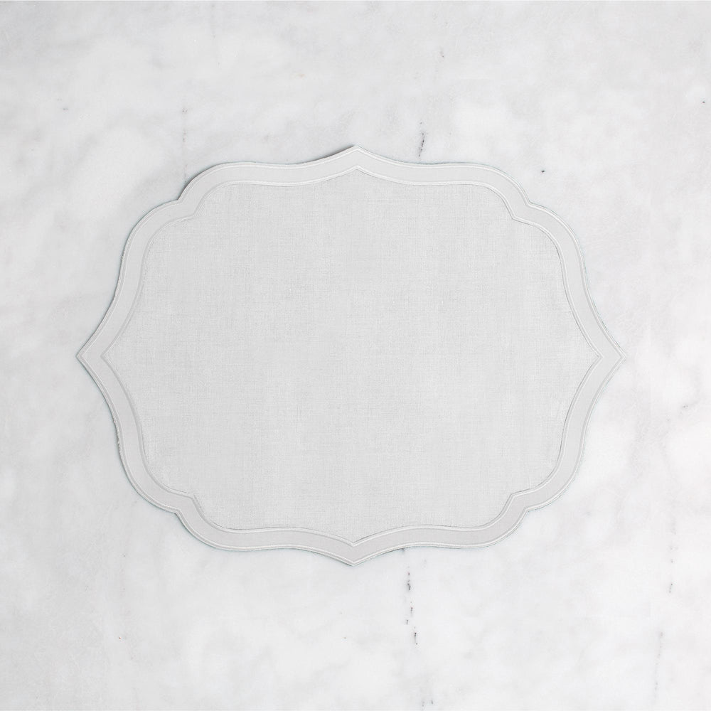 Taksim Placemat White - White