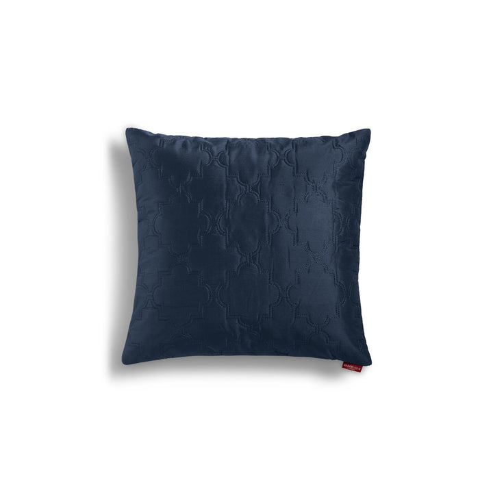 Fener Quilted Decorative Cushion navy blue