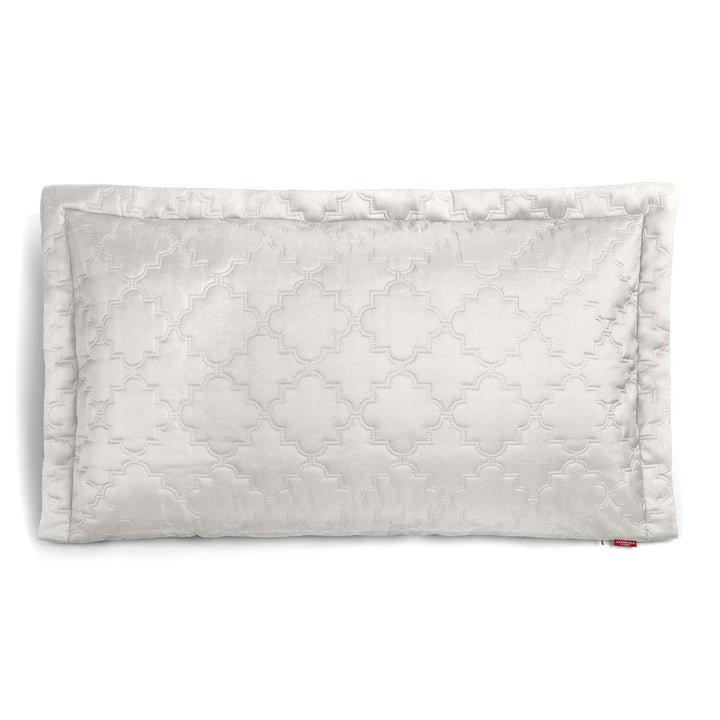 Fener Quilted Decorative Cushion Cover White
