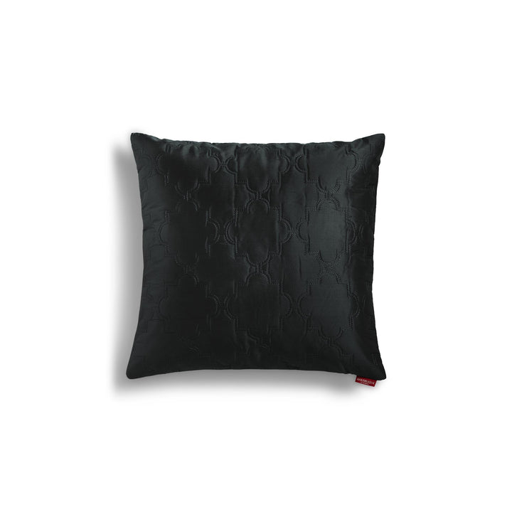 Fener Quilted Decorative Cushion black